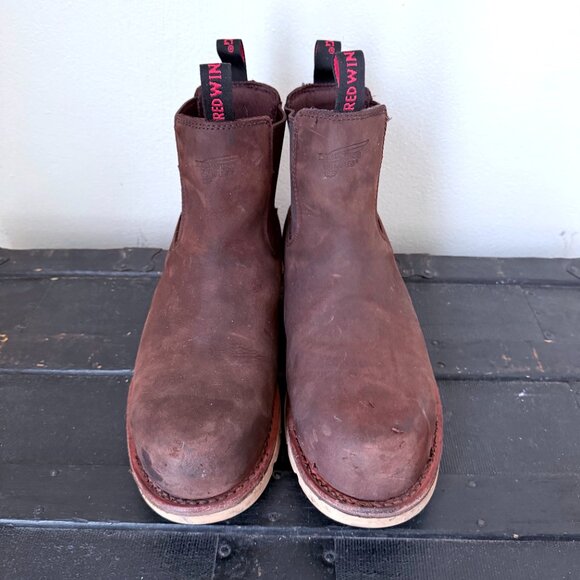 Red Wing Traction Tred Lite Chelsea Boots Men’s 11 Safety Toe Work Boots - Picture 2 of 16